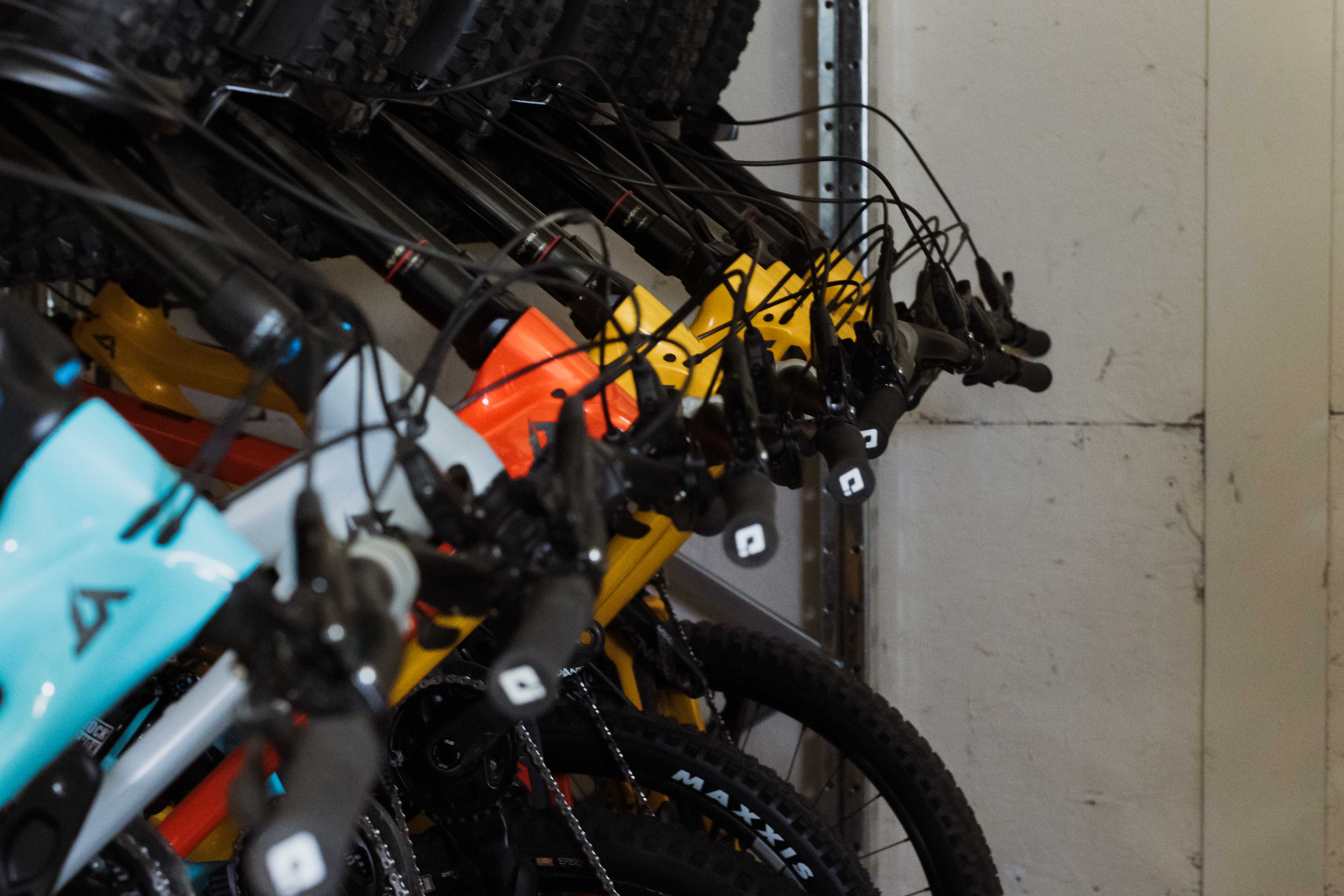 bike storage system that is easy to use and makes your bikes look great