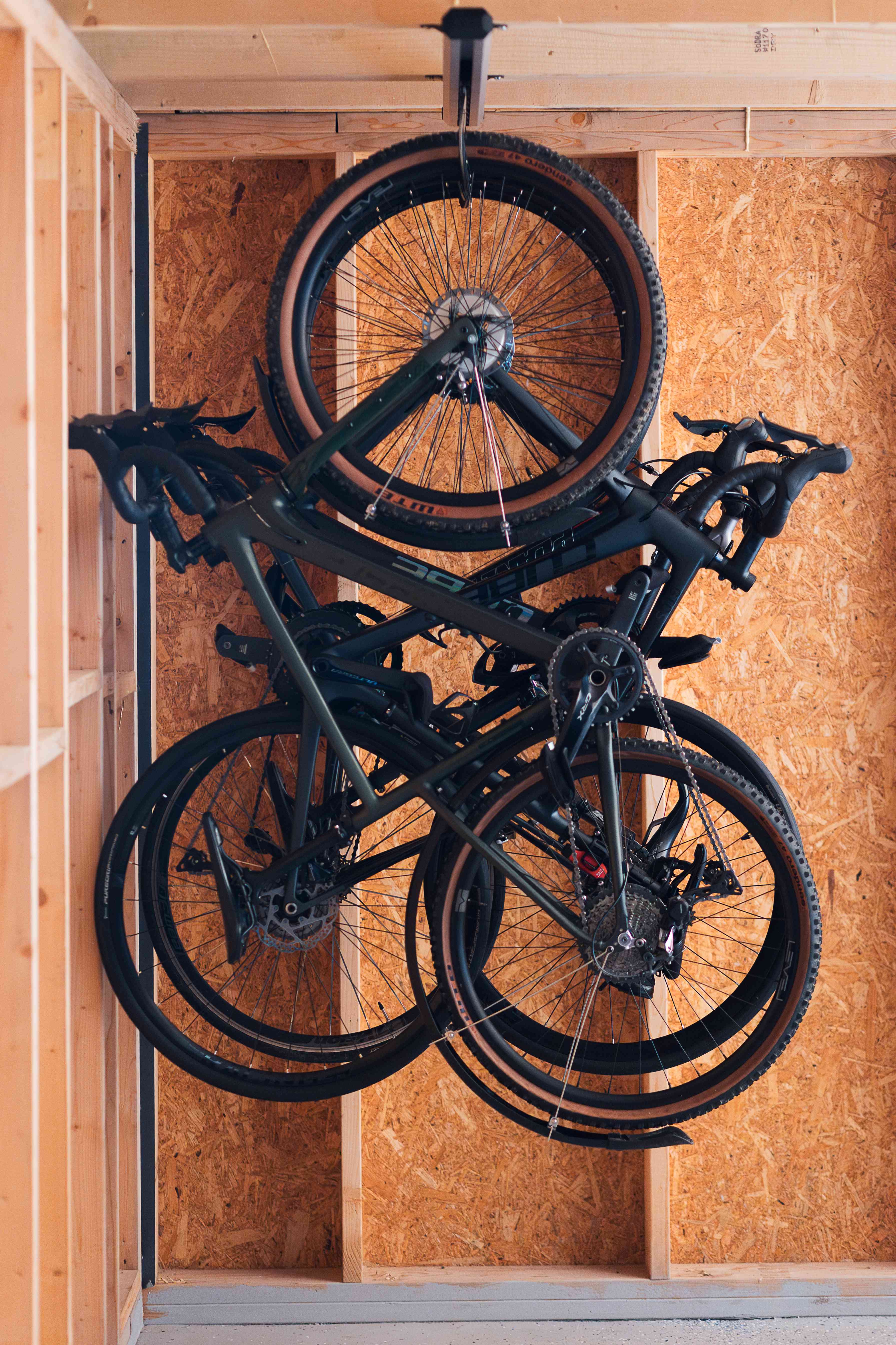 SpaceRail Bike Storage System / Ceiling – Stashed Products